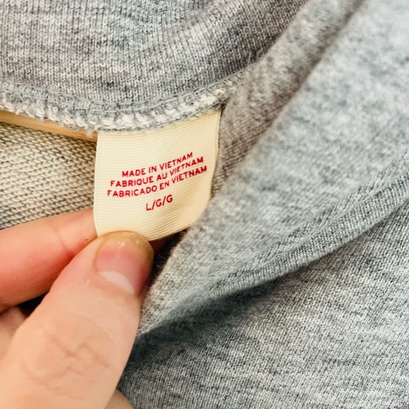 Levi's Grey hoodie with nylon details L - Picture 6 of 7